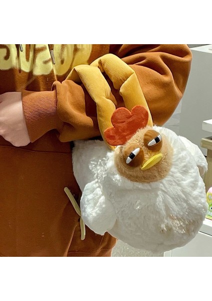 Guru Tavuk Peluş Tek Omuz Sırt Çantası (Yurt Dışından) fırsatları