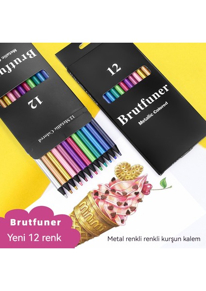 12 Renk Renkli Yaratıcı Grafiti Boya Fırçası Seti (Yurt Dışından) fırsatları