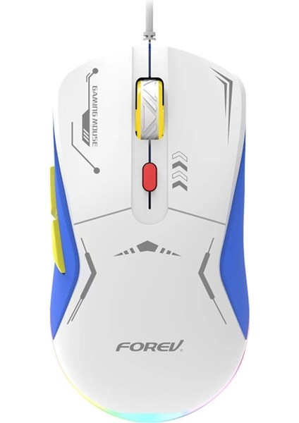 Oyun Kablolu Fare Mekanik Rgb Hafif Oyun Aydınlatmalı Fare (Yurt Dışından)