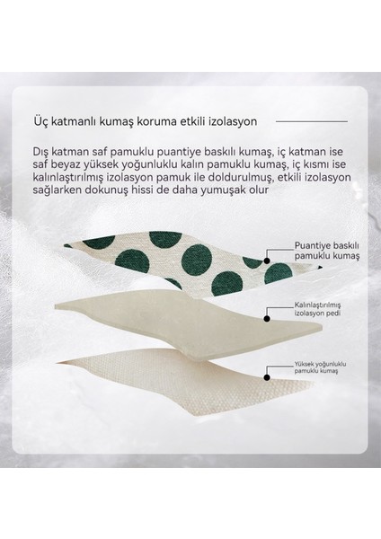 Minimalist Isı Geçirmez Yalıtımlı Mikrodalga Fırın Fırın Kabı Kapağı Güveç Sapı Kalınlaştırılmış Isı Kalkanı (Yurt Dışından) modelleri