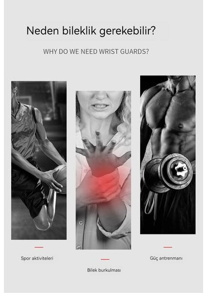 Fitness Koruması Bilek Koruması (Yurt Dışından) fırsatları