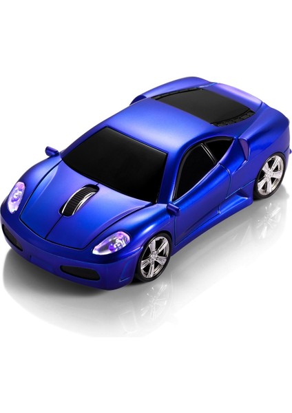 Ferrari Tarzı Kablosuz Araba Faresi Araba Modeli Dizüstü Bilgisayar 2.4g Fare Spor Araba Optik Tekerlekli Fare (Yurt Dışından)