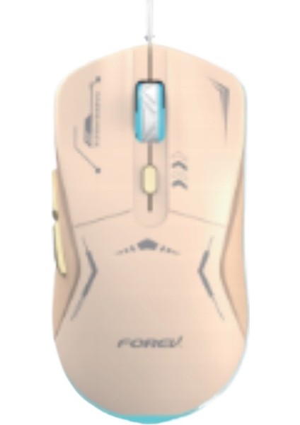 Oyun Kablolu Fare Mekanik Rgb Hafif Oyun Aydınlatmalı Fare (Yurt Dışından)