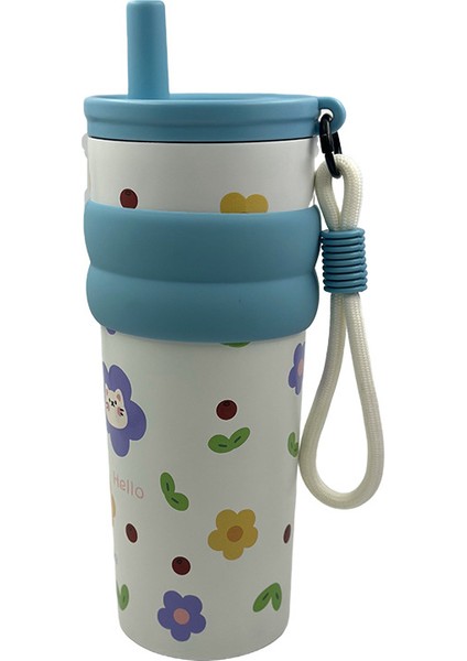 Büyük Kapasiteli Taşınabilir Eşlik Eden Termos Bardak (Yurt Dışından)