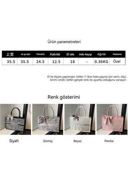 Moda Işlemeli Tek Omuzlu Toto Çanta (Yurt Dışından) fiyatları