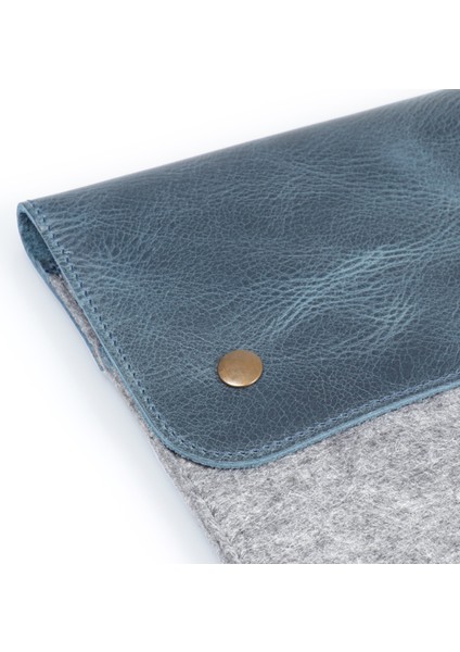 Deri ve Keçeli 13.3" Macbook Pro Kılıfı