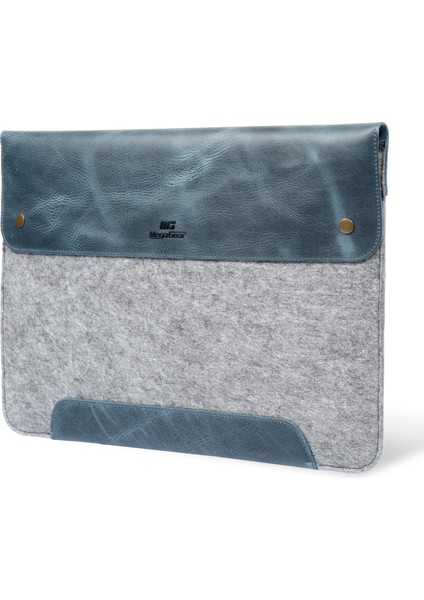 Deri ve Keçeli 13.3" Macbook Pro Kılıfı