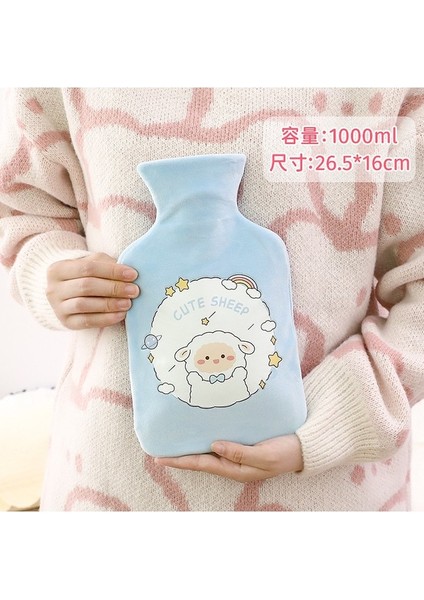 Sevimli Sıcak Su Torbası Büyük Kapasiteli Peluş Bebek Kadife Sıcak Su Torbası Su Enjeksiyonu Sıcak Su Torbası (Yurt Dışından) fiyatları