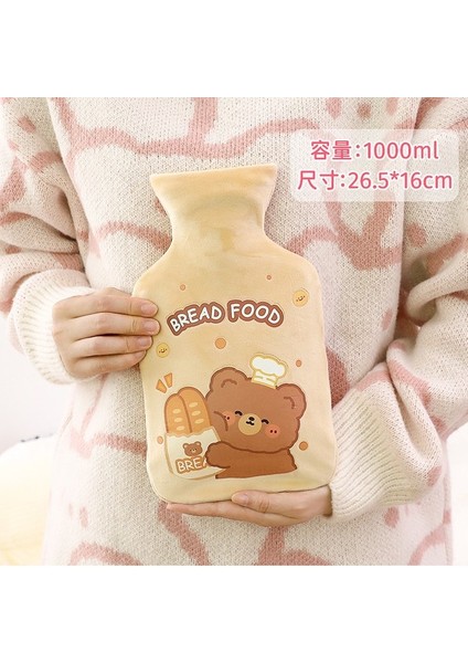 Sevimli Sıcak Su Torbası Büyük Kapasiteli Peluş Bebek Kadife Sıcak Su Torbası Su Enjeksiyonu Sıcak Su Torbası (Yurt Dışından) fiyatları