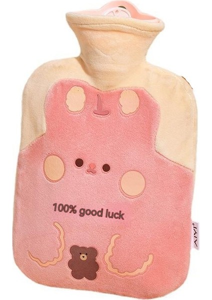 Patlamaya Dayanıklı Su Enjeksiyonu Sıcak Kompres Peluş Sıcak Su Torbası (Yurt Dışından)