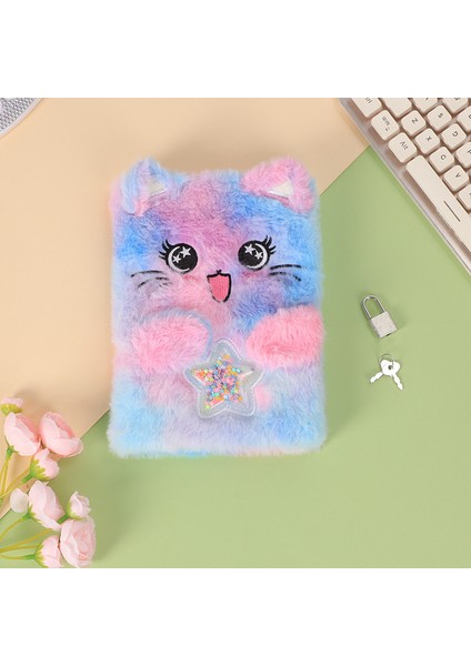 Peluş Kitap Defter Öğrenci Karikatür Sevimli Not Defteri (Yurt Dışından)