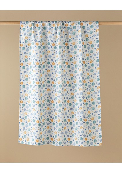 Mavi ve Ekru Renklerde Pamuklu Bebe Pike, Yumuşak ve Konforlu Kullanım Sağlar