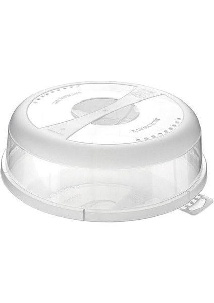 Şeffaf Mikrodalga Gıda Koruma Kapağı, Saplı, 24,5 x 7,5 cm fırsatları