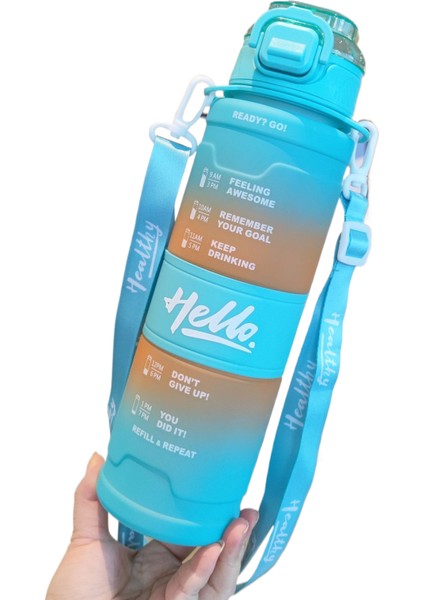 Ördek Gagası Pipet Kayışı Eşliğinde Açık Spor Su Bardağı (Yurt Dışından)