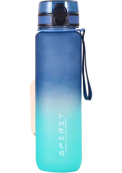 1l Büyük Kapasiteli Gradyan Fitness Su Bardağı (Yurt Dışından)