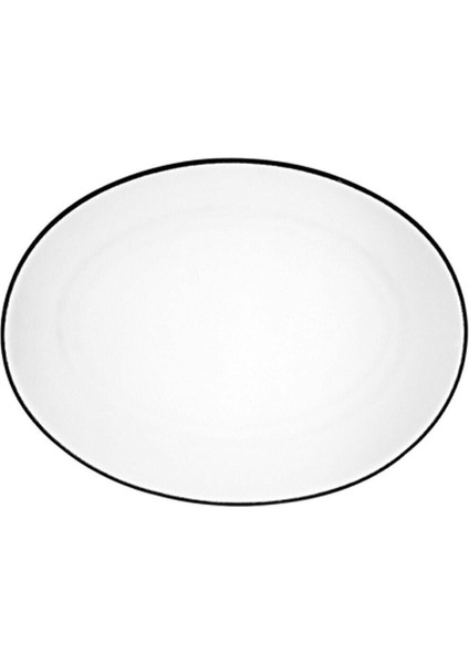 Şık Oval Tabak 29 cm Beyaz, Davet ve Günler Için Zarif Sunumlar fiyatları
