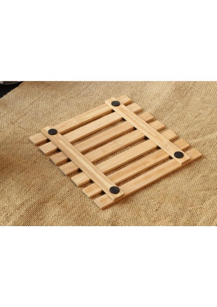 Kare Kahverengi Nihale, Şık ve Dayanıklı Ev Dekorasyonu Aksesuarı