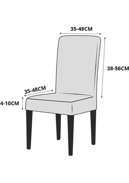 Balpeteği Desenli, Likralı, Yıkanabilir, Tüylenmez Sandalye Örtüsü, Yeni Model modelleri