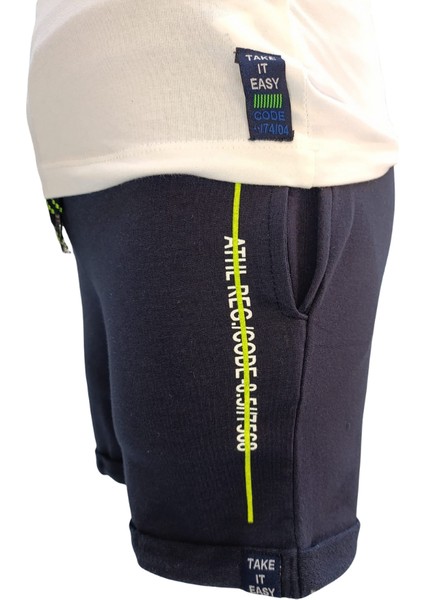 Erkek Çocuk İkili Takım – Atlet & Şort %100 Pamuk