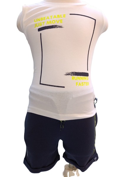 Erkek Çocuk İkili Takım – Atlet & Şort %100 Pamuk