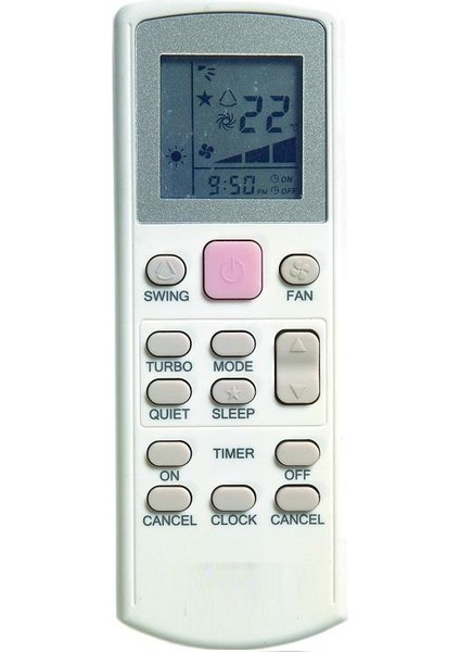 ACQ100DV1 Ile Uyumlu Klima Kumandası