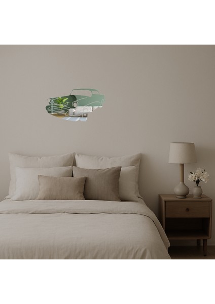 Retro Araba Koleksiyonu Dekoratif Aynalı Tablolar - 17833-2963 fiyatları