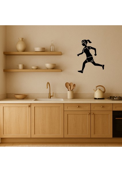 Koşan Kadın Dekoratif Tablo - 11893-3183 fiyatları