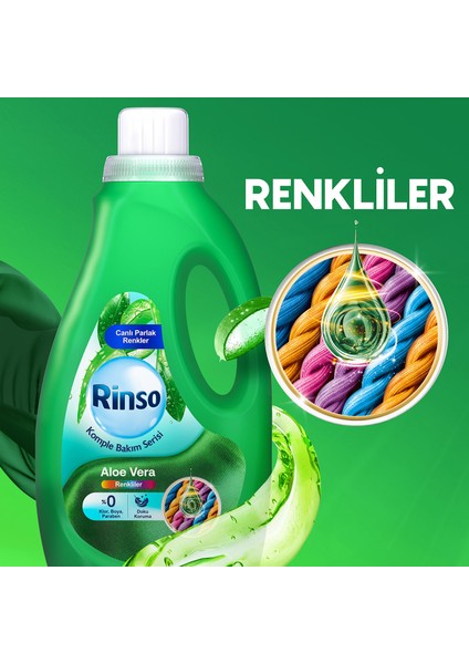 Sıvı Çamaşır Deterjanı Komple Bakım Serisi Aloe Vera Renkliler Için 1.5 L fırsatları
