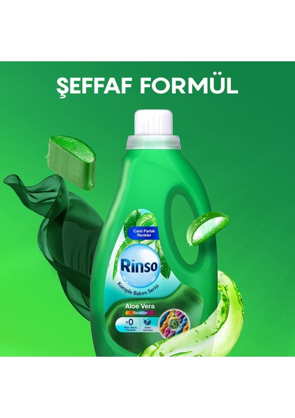 Sıvı Çamaşır Deterjanı Komple Bakım Serisi Aloe Vera Renkliler Için 1.5 L