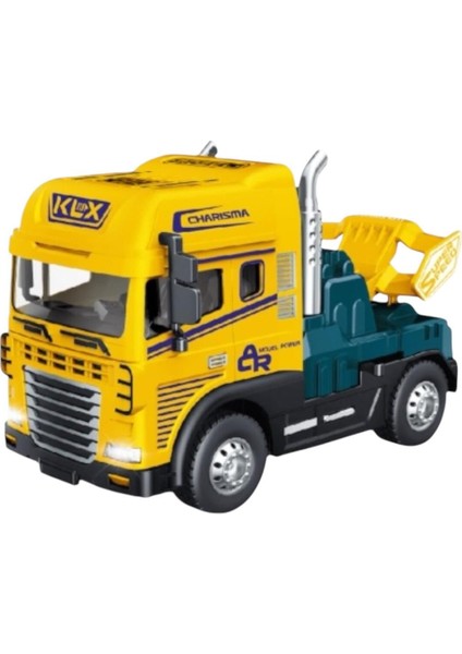 Renkli Işıklı ve Müzikli 1:24 Ölçekli Tır Kafası, Eğlenceli ve Detaylı Tasarım modelleri