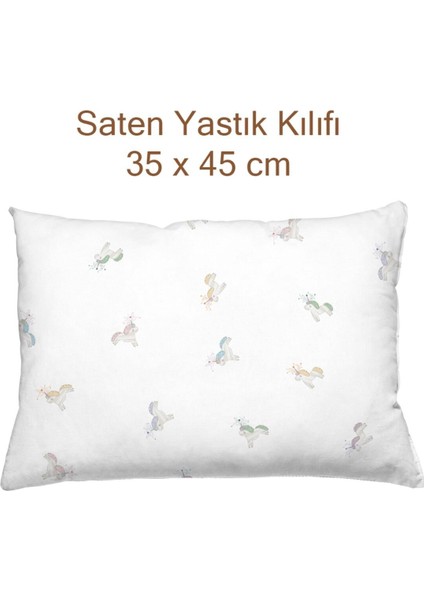 Yumuşak Pamuk Saten Bebek Yastık Kılıfı 35X45 Cm, Rahat ve Şık Uyku Ortamı fırsatları