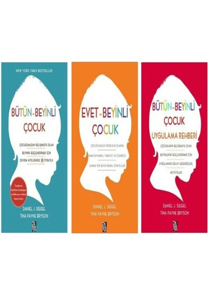 Evet - Bütün Beyinli Çocuk 2 Kitap Set Daniel J. Siegel ve Tina Payne Bryson fırsatları