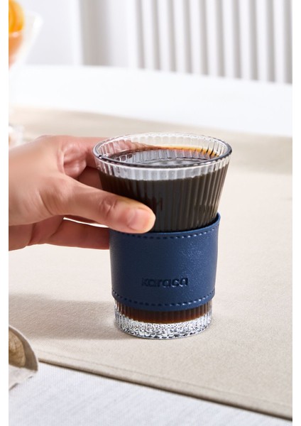 Lacivert 210ML Paslanmaz Çelik Latte Bardağı, Serin ve Şık Tasarım fiyatları