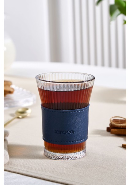 Lacivert 210ML Paslanmaz Çelik Latte Bardağı, Serin ve Şık Tasarım modelleri