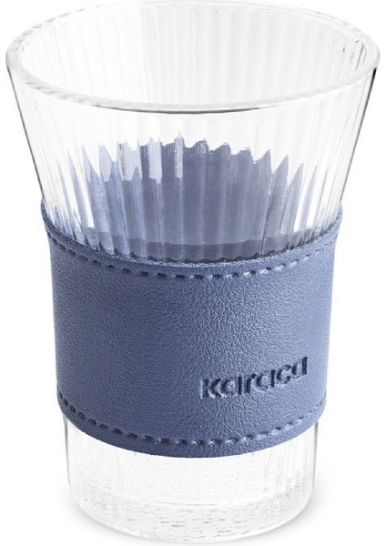 Lacivert 210ML Paslanmaz Çelik Latte Bardağı, Serin ve Şık Tasarım