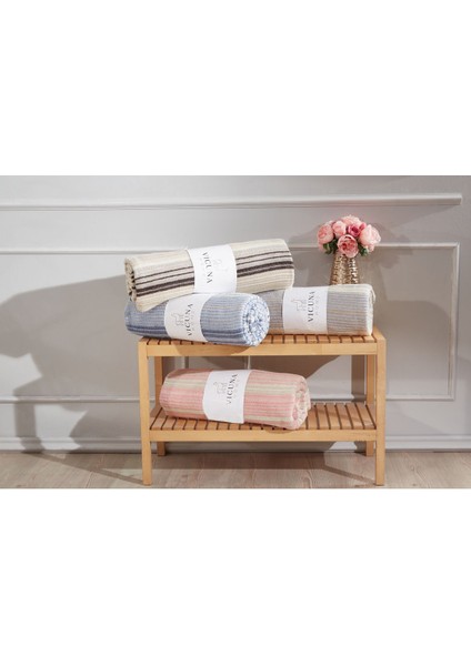 Yumuşak Pamuklu 4 Mevsim Tek Kişilik Battaniye Kahverengi indirimleri