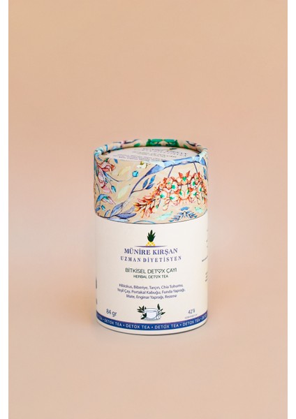 Bitkisel Detox Çayı Herbal Detox Tea 42’li
