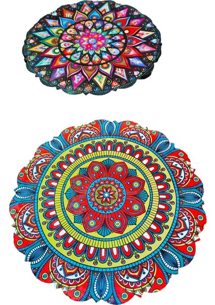 Şık Doğal Çini Baskılı 2'li Set: Nihale, Tencere, Tava, Çaydanlık ve Atlık indirimleri