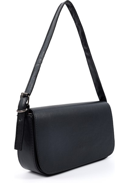 Siyah Kapaklı Baget Çanta fiyatları