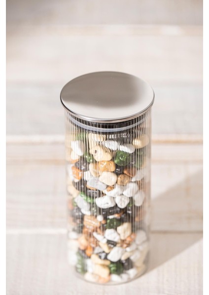 Turuncu 390 ml Borosilikat Cam Kavanoz, Şık ve Dayanıklı Saklama Çözümü fiyatları