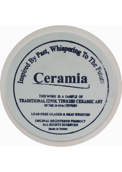 Renkli Seramik Çini Desenli Güzel Dekoratif Nihale, Şık ve Kullanışlı. fiyatları