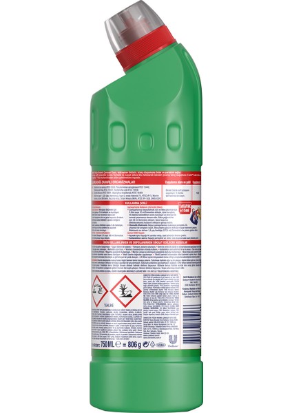 Yoğun Kıvamlı Çamaşır Suyu Dağ Esintisi 750 ml