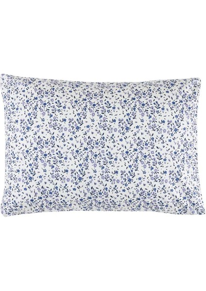 Renkli Çiçek Desenli Pamuklu Yastık Kılıfı Çift 50X70 cm indirimleri