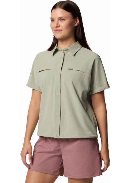 Boundless Trek Button Up Iı Kadın Kısa Kollu Gömlek modelleri