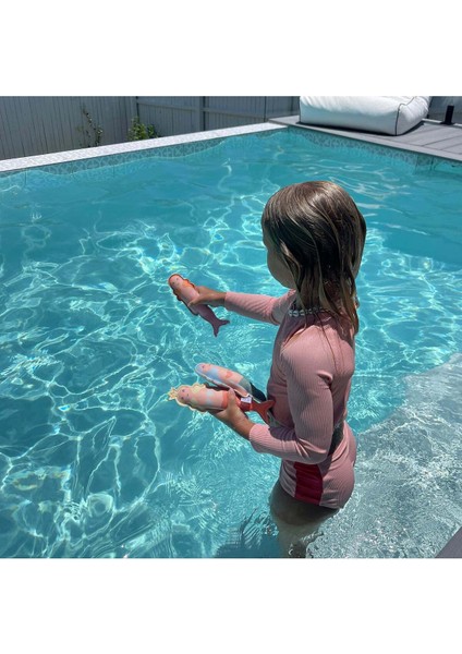 3'lü Renkli Denizkızı Dalış Oyuncak Seti, Deniz ve Havuz Keyfi Için Eğlenceli Seçenek modelleri