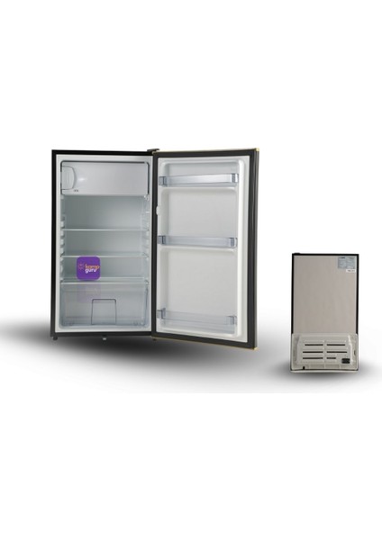 Kaizer Germany Çift Sistem 95 Litre Siyah Dijital Göstergeli 12/24/220 V Buzdolabı modelleri