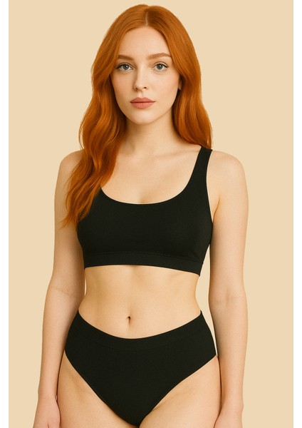 Lazer Kesim Bato Külot | Siyah 2851