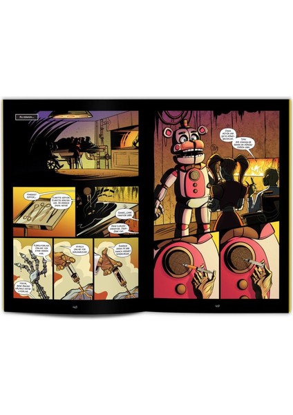 Freddy'nin Pizza Dükkanı'nda Beş Gece: Gümüş Gözler Çizgi Roman - Claudia Schroder fırsatları