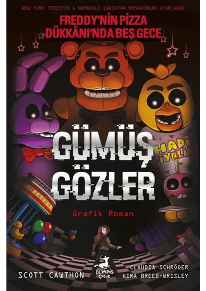Freddy'nin Pizza Dükkanı'nda Beş Gece: Gümüş Gözler Çizgi Roman - Claudia Schroder indirimleri