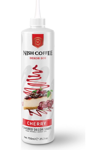 Nish Vişne Aromalı Dekor Sos 750 gr